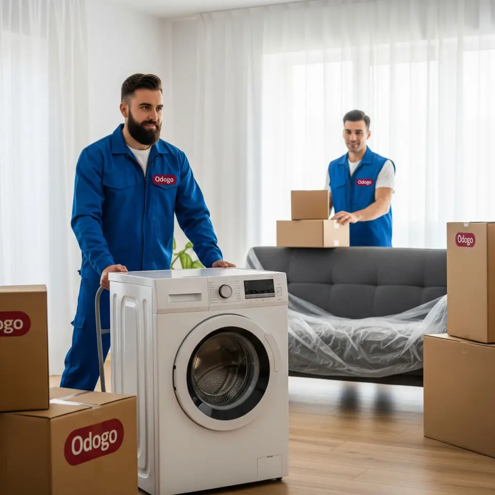 Removal team at work